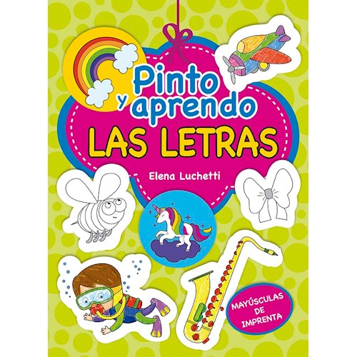 Papel PINTO Y APRENDO LAS LETRAS