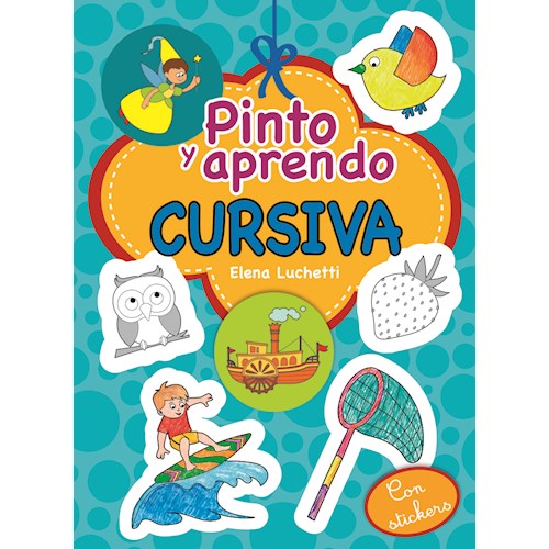 Papel PINTO Y APRENDO CURSIVA
