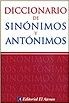 Papel DICCIONARIO DE SINONIMOS Y ANTONIMOS