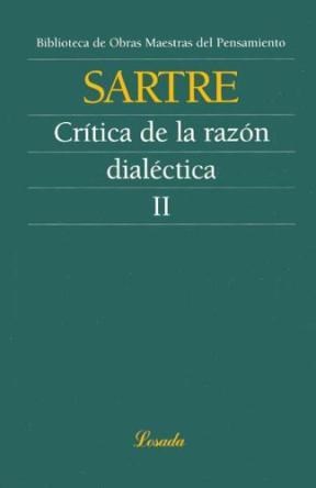 Papel CRITICA DE LA RAZON DIALECTICA II