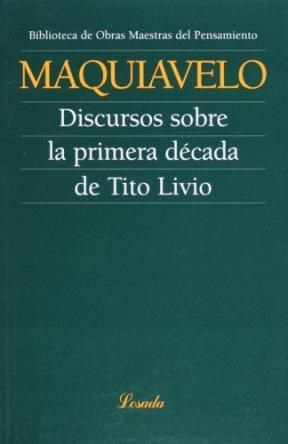 Papel Discursos Sobre La Primera Decada De Tito Livio