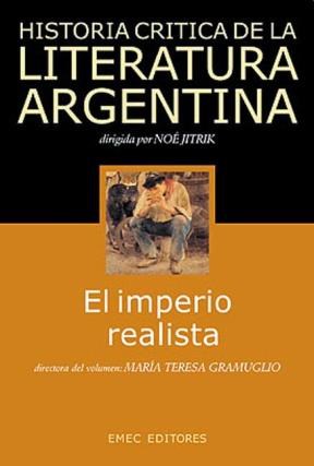 Papel HISTORIA CRITICA DE LA LITERATURA ARGENTINA (TOMO 6)