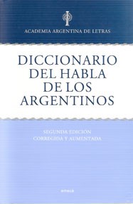 Papel DICCIONARIO DEL HABLA DE LOS ARGENTINOS