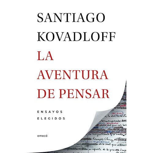 Papel LA AVENTURA DE PENSAR