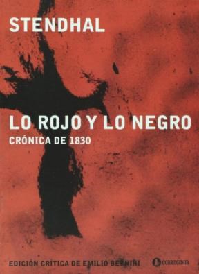 Papel LO ROJO Y LO NEGRO. CRONICA DE 1830