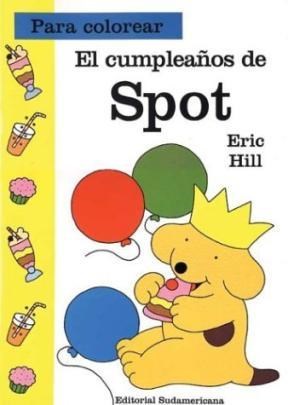 Papel CUMPLEAÑOS DE SPOT (PARA COLOREAR)