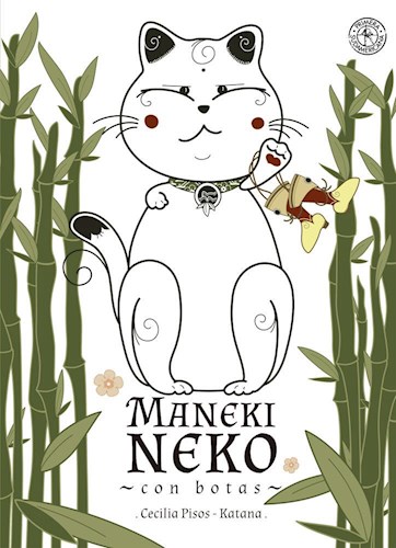 Papel Maneki Neko Con Botas