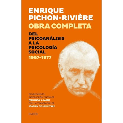 Papel OBRA COMPLETA. DEL PSICOANÁLISIS A LA PSICOLOGÍA SOCIAL
