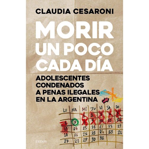 Papel MORIR UN POCO CADA DÍA