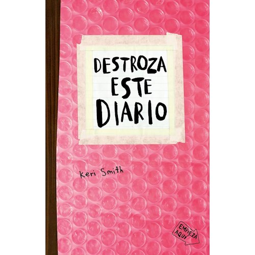 Papel DESTROZA ESTE DIARIO. BURBUJAS