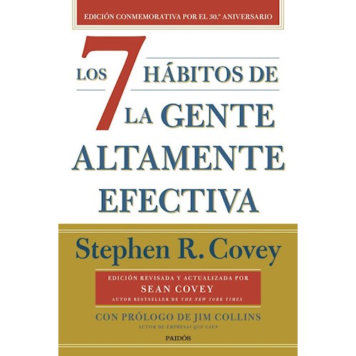 Papel LOS 7 HÁBITOS DE LA GENTE ALTAMENTE EFECTIVA (30 ANIVERSARIO)