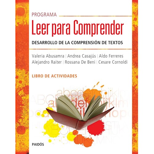 Papel PROGRAMA LEER PARA COMPRENDER // LIBRO DE ACTIVIDADES