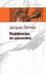 Papel RESISTENCIAS DEL PSICOANALISIS