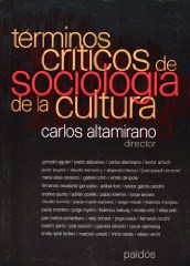 Papel TERMINOS CRITICOS DE SOCIOLOGIA DE LA CULTURA 11/06