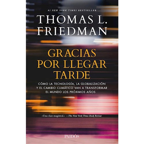 Papel GRACIAS POR LLEGAR TARDE