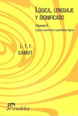 Papel LOGICA, LENGUAJE Y SIGNIFICADO VOL. II