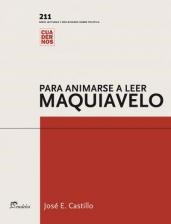 Papel PARA ANIMARSE A LEER A MAQUIAVELO