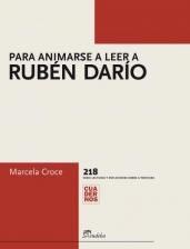 Papel PARA ANIMARSE A LEER A RUBEN DARIO