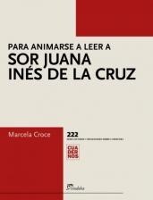 Papel PARA ANIMARSE A LEER A SOR JUANA INES DE LA CRUZ