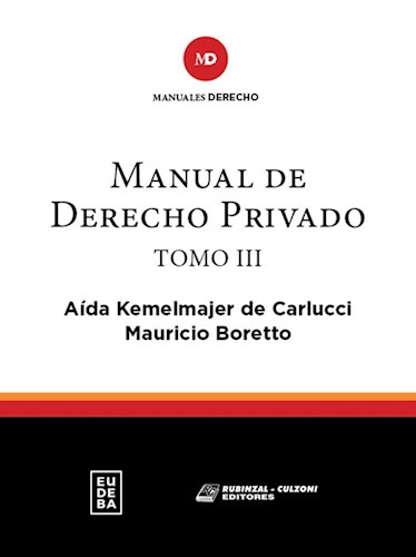 E-book Manual de Derecho Privado. Tomo III