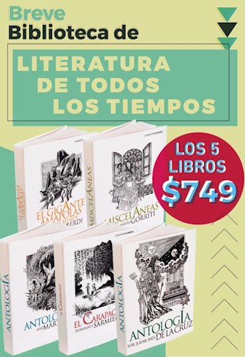 Papel Breve biblioteca de literatura de todos los tiempos