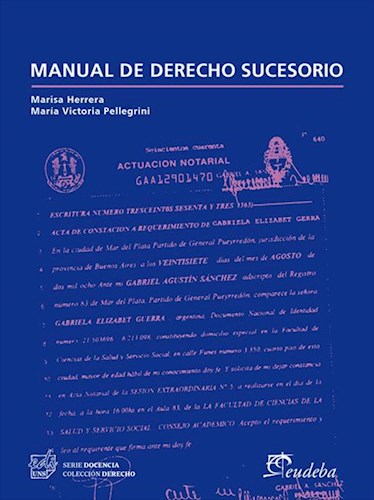 E-book Manual de derecho sucesorio