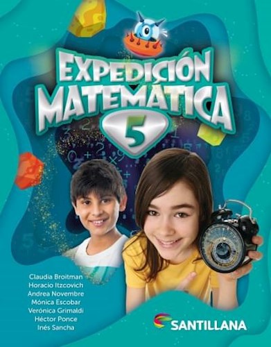 Papel EXPEDICION MATEMATICA 5 SANTILLANA (ANILLADO) (NOVEDAD 2023)