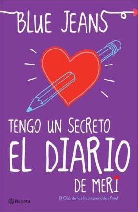 Papel BLUE JEANS - TENGO UN SECRETO: EL DIARIO DE MERI