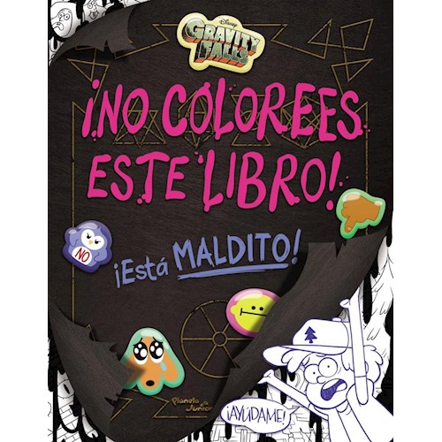 Papel GRAVITY FALLS. ¡NO COLOREES ESTE LIBRO!