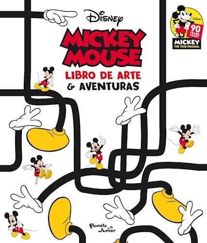  Mickey Mouse  Libro De Arte Y Aventuras