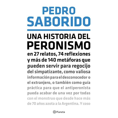 Papel UNA HISTORIA DEL PERONISMO