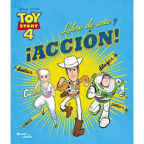 Papel TOY STORY 4. LIBRO DE ARTE Y ¡ACCIÓN!