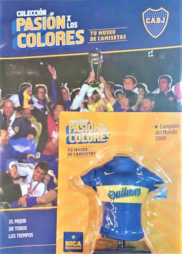 Papel CAMISETA BOCA CAMPEON DEL MUNDO 2000 PASION POR LOS COLORES