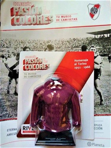 Papel CAMISETA RIVER HOMENAJE AL TORINO 1951 - 1966 PASION POR LOS COLORES