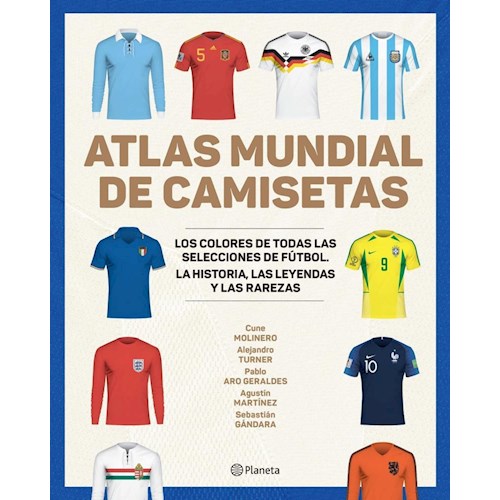 Papel ATLAS MUNDIAL DE CAMISETAS