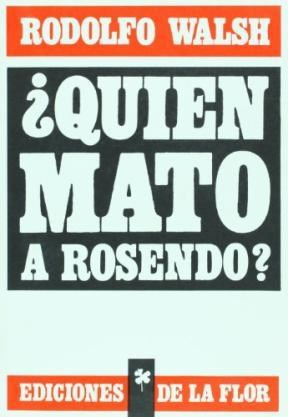 Papel QUIEN MATO A ROSENDO?