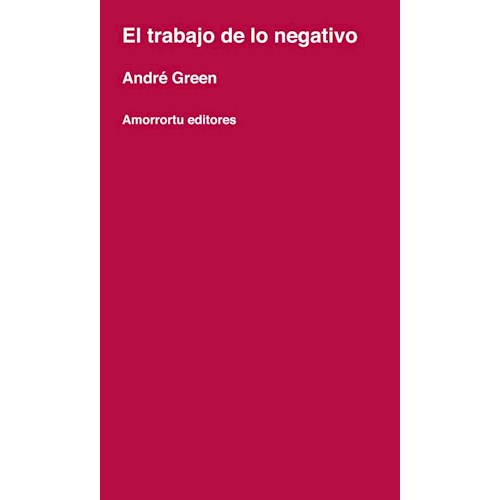 Papel EL TRABAJO DE LO NEGATIVO