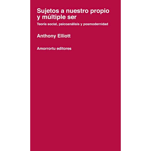 Papel SUJETOS A NUESTRO PROPIO Y MULTIPLE SER