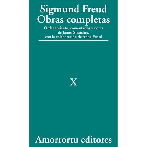 Papel OBRAS COMPLETAS 10 (FREUD)