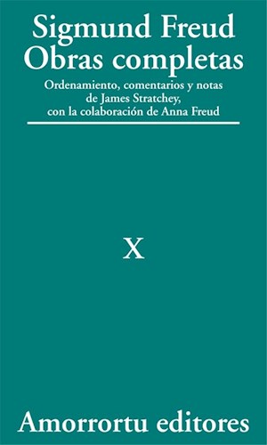 Papel Obras Completas 10 Sigmund Freud