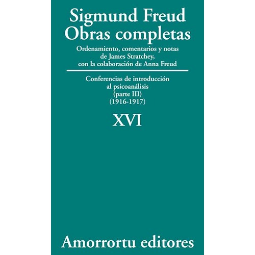 Papel OBRAS COMPLETAS 16 (FREUD)