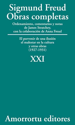 Papel Obras Completas 21 Sigmund Freud