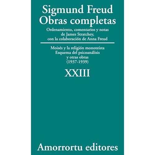 Papel OBRAS COMPLETAS 23 (FREUD)