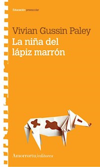 Papel La niña del lápiz marrón