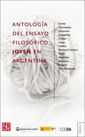  Antologia Del Ensayo Filosofico Joven En Argentina