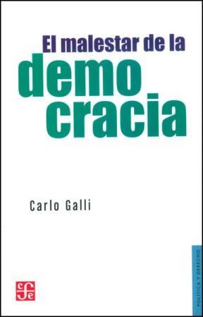 Papel EL MALESTAR DE LA DEMOCRACIA