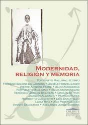 Papel MODERNIDAD, RELIGION Y MEMORIA