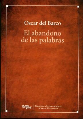 Papel EL ABANDONO DE LAS PALABRAS