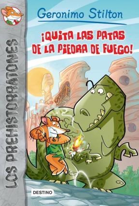 Papel QUITA LAS PATAS DE LA PIEDRA DE FUEGO! - LOS PREHISTORRATONE