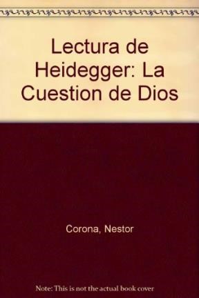 Papel LECTURA DE HEIDEGGER